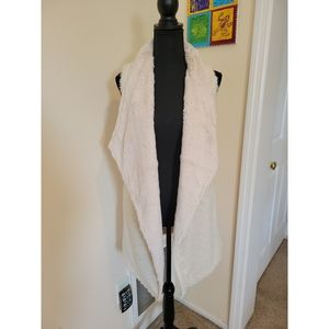 Dylan Luxury Faux Fur Vest Cardigan